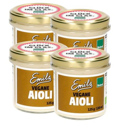 Emils Vegan Aioli, 4 x 130 ml