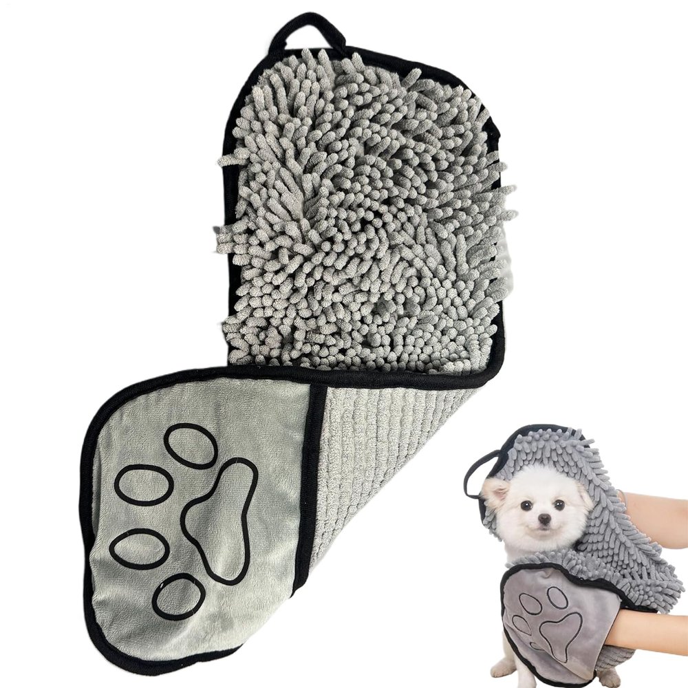 ETUCYNG Dog Bath Towel, Quick-Drying and Highly Absorbent
