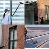 Window Cleaning Pole with Water Feed for Solar Panels, 9 m, with 55 cm Brush Head view 3