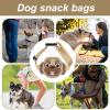 Small Dog Treat Pouch, Adjustable Waist Belt, Leakproof, 200 mL view 4