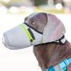 Eojpdji Muzzle for Medium Dogs | Outdoor Anti-Muzzle view 2