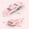 Annadue Hair Washing Chair, Foldable Adjustable Shampoo Seat for Toddlers, Pink view 2