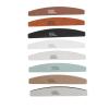 Professional Half-Moon Nail File Set, 8-Piece, Various Grits view 1