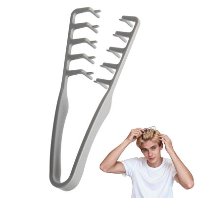 Texture Comb & Texturizing Comb for Volume, Wide-Tooth Curl Comb, Unisex