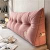 Triangular Wedge Headboard Pillow with Removable Cover, 150 x 50 x 20 cm view 1