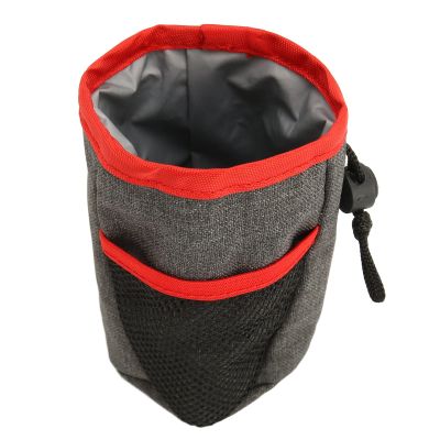 Garsent Dog Treat Pouch, Oxford Fabric, Drawstring Closure, Waist Bag for Training and Walks