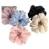 5-Piece Women's Organza Scrunchie Hair Tie Set, Colorful view 1