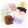 5-Piece Women's Organza Scrunchie Hair Tie Set, Colorful view 3