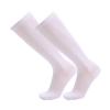 Uwdiohq Compression Socks for Men and Women, Graduated Knee-High Support Socks, White, S view 1