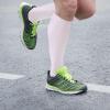 Uwdiohq Compression Socks for Men and Women, Graduated Knee-High Support Socks, White, S view 2