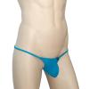ZC8bdbd Small Men's Thongs, Sexy Gay Underwear, White/Luxurious Garden, Medium view 3