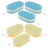 ULTECHNOVO 6-Piece Natural Loofah Shower and Bath Sponges view 1