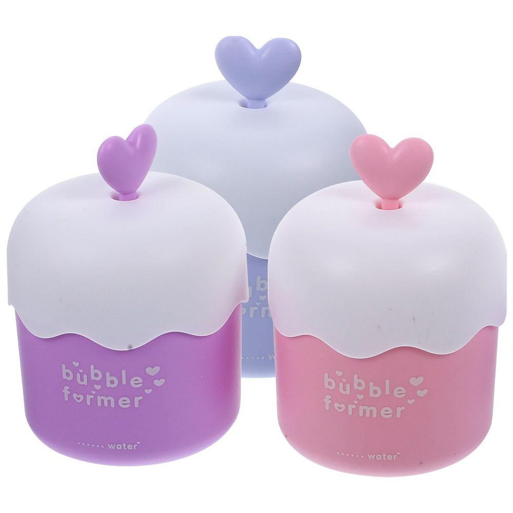 TEHAUX 3-Piece PP Facial Cleansing Foam Makers