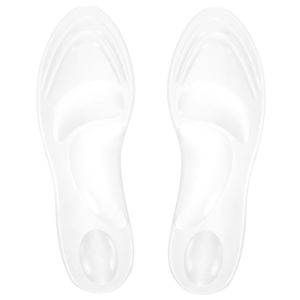 SEWOART Gel Insoles for Women’s Sandals, Transparent, Non-Slip, Breathable, Trimmable, for High Heels and Flats