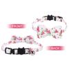 DECHOUS Adjustable Cat Collar with Bell and Fruit Pattern view 2