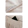 4-Piece Massage Table Set for Beauty Salons, Thick Spa Bedding with Coverlet, Massage Table Cover, Pillowcase and Bed Cover (Beige 2, 190 × 70 cm) view 3