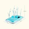 DECHOUS Large-Capacity Baby Bottle Drying Rack with Two Tiers view 2