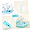 DECHOUS Large-Capacity Baby Bottle Drying Rack with Two Tiers view 4