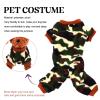 DECHOUS Warm Plush Dog Winter Sweater with Legs for Small and Medium Dogs view 3