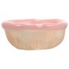 Ceramic Hamster Bowl for Small Pets, Pink, Easy to Clean view 1