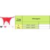 Women's Pearl Massage Sexy Lace Transparent Thong Panties (L) view 3