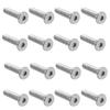 BCOATH Replacement Screws for Cat Trees M8 x 35, 20 Pieces, Nickel-Plated Iron view 1