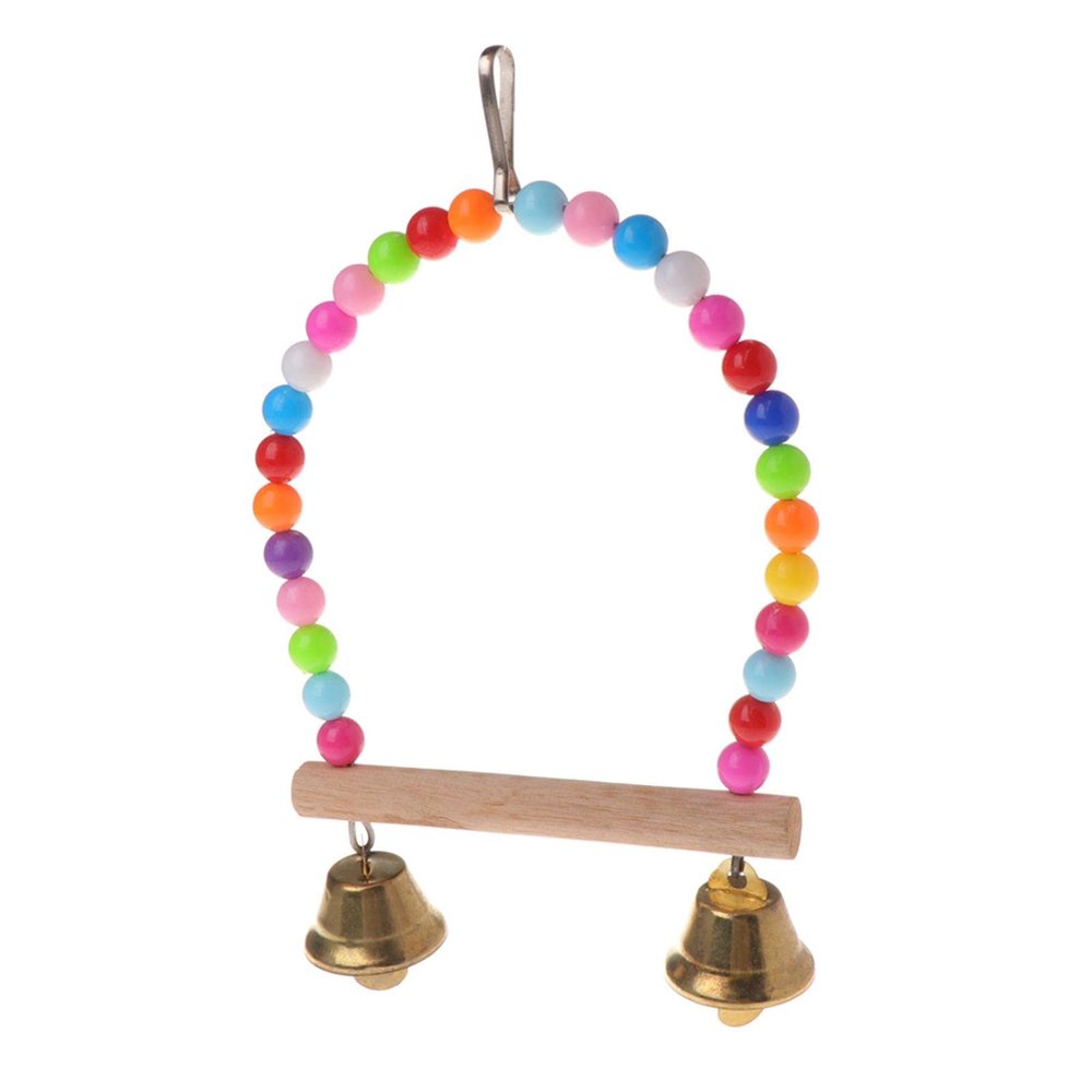 Rxgiasup Bird Swing Toy for Parrots