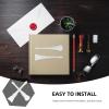 2-Piece Nonstick Silicone and Plastic Wax Seal Spatula Set view 3