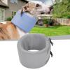 No-Lick Dog Collar, Comfortable Donut Wrap Cone view 3