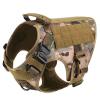 Adjustable Tactical Nylon Dog Harness Set view 1