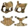 Adjustable Tactical Nylon Dog Harness Set view 4