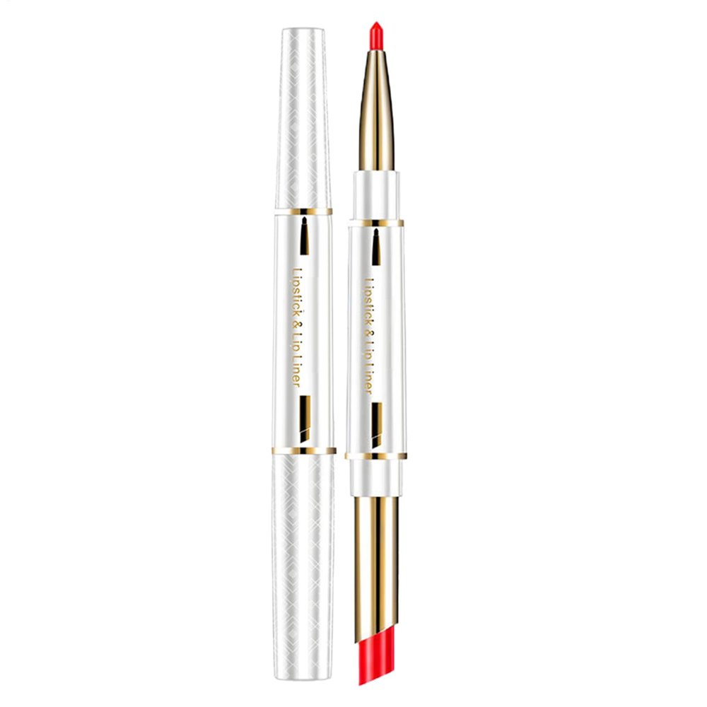 Waterproof Lipstick | Double-Ended Makeup Tool with Natural Lip Liner