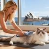 Dog Brush for Shedding and Hair Loss | Grooming Tool view 2