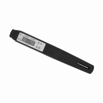Wakects Meat Probe Grill Thermometer, Stainless Steel, Black