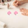 SAFIGLE 2-Piece 5D Nail Magnets for Cat-Eye Gel Polish, Pink view 3