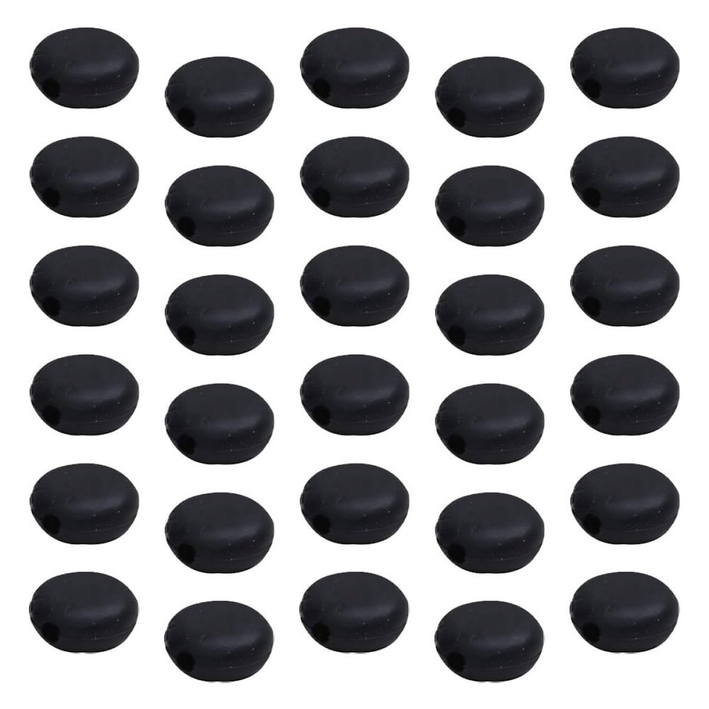 ibasenice Adjustable Silicone Mask Strap Buckles, 100 Pieces