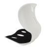 Drfeify Lumbar Support Cushion, Ergonomic Backrest with Petal Design for Spine Alignment and Posture Correction in Office Chair or Car Seat (Black) view 4