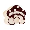 Gazocua Mushroom-Shaped Hamster House view 1