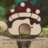 Gazocua Mushroom-Shaped Hamster House view 2