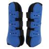 Mavaol Front Leg Boots for Horses, Supportive for Jumping, Running and Sports, Blue, Size M view 1
