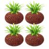 Fenayuu Aquarium Plant Weights, 4-Piece Volcanic Rock Set view 1