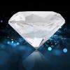 60 mm White Glass Crystal Diamond, Large Faux Diamond for Nail Art Displays and Photo Props view 4