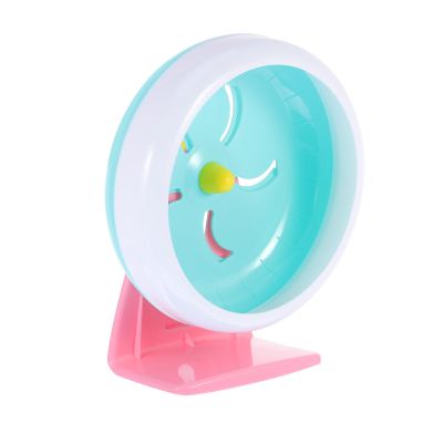 VANZACK Quiet Hamster Wheel, 18 cm, PP Plastic, Closed Safe Design, Random Color