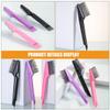 3-Piece Comb Cleaning Brush Set, Plastic and Nylon view 3
