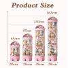 GoldeneAmeisen Vertical Transparent Toy Storage Box view 2