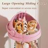 GoldeneAmeisen Vertical Transparent Toy Storage Box view 4