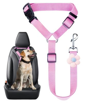 Heavy-Duty Retractable Dog Seat Belt for Cars
