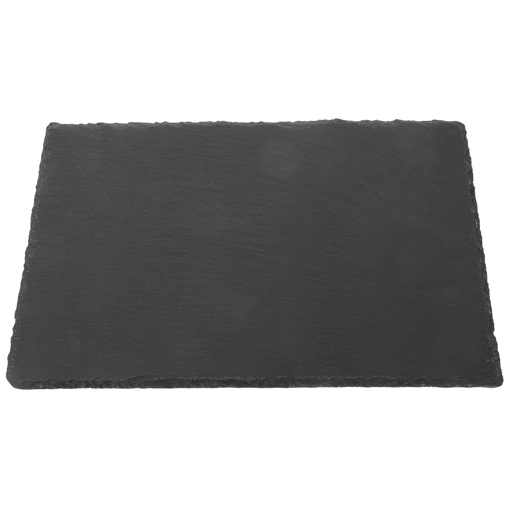 BAZEITFLOW Natural Slate Reptile Basking Platform with Feeding Bowl