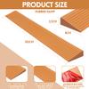 2.5 cm Door Threshold Ramp, 100 x 8 x 2.5 cm, Yellow-Brown view 2