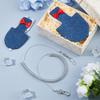 SUPERFINDINGS 2-Piece, 2-Size Bird Diaper Harness, Cockatiel Tuxedo Flight Suit with Leash view 4